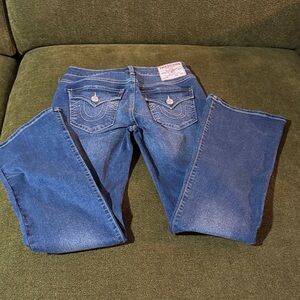 True Religion - Becca Mid Rise Boot Cut Jeans